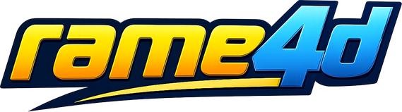 Logo rame4d platform hiburan online